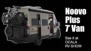 See NOOVO PLUS 7’ Camper Van + 40 VANS at Ocala RV Show + Meet-n-Greet at Sunshine State RVs display