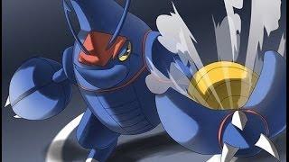 Pokemon X and Y Wifi Battle #1(Mega Heracross vs Mega Scizor)