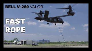 Bell V 280 Valor --  Fast Rope + PDAS