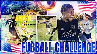 FUSSBALL CHALLENGE GEGEN COLLEGE STUDENTEN IN LOS ANGELES! mit Eligella, Eldos, Musti & Co