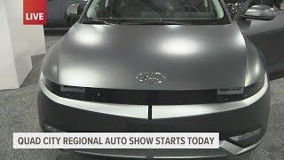 The hot new tech: electric vehicles at the 2023 Quad City Regional Auto Show