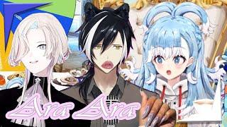 Kobo forces Uyu and Shien to do grill voice【Holostars EngSub】