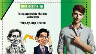 caricature tutorial | beginners| illustrator tutorial | flat illustration | digital drawing