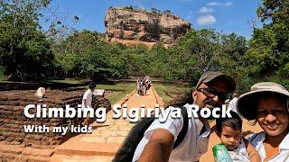 Climbing Sigiriya Lion Rock Fortress with my kids : A Must-See in Sri Lanka | 4K