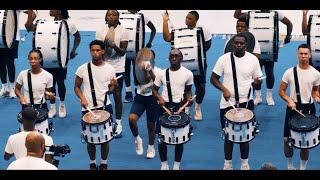 War and Thunder Upperclassmen Battle JSU's Freshmen drummers during Thee Merge 2024