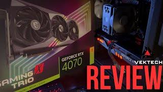 MSI Gaming 4070 Trio Review - 1 Year Later