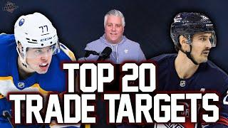 UPDATED Top 20 Trade Targets | w/ NHL Insider Frank Seravalli