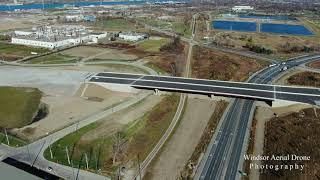 GORDIE HOWE INTERNATIONAL BRIDGE PROJECT OCTOBER 2020 by Windsor Aerial Drone Photography