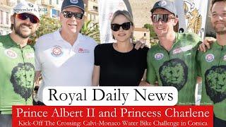 Prince Albert II and Princess Charlene of Monaco Kick-Off A Race in Corsica!  Plus, More #RoyalNews