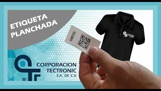 Etiqueta Textil Transfer para Impresora de Transferencia Térmica y Código de Barras
