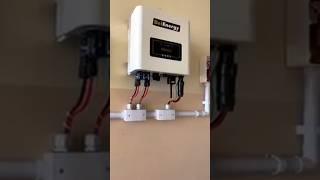 On Grid Solar Inverter Wiring and fittings