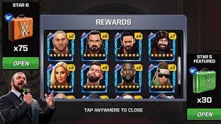 6 Star LootCase Opening  In WWE Mayhem Game