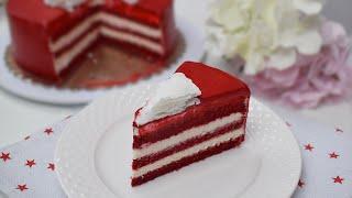 Best Red Velvet Cake - super moist and delicious ASMR | Simona Callas #27