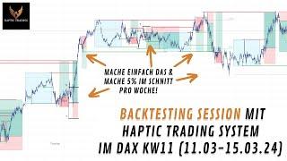 Halte dich einfach an diesen Tradingplan und mache im Schnitt 5% pro Woche! | Backtesting HT-System