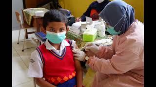 Vaksinasi Tahun 2022 SDN 170 DIAN Kota Bandung
