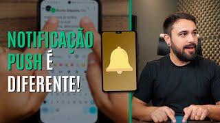 O QUE É NOTIFICAÇÃO PUSH NO CELULAR