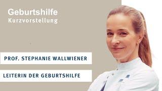 Geburtshilfe UKHD - Kurzvorstellung Prof. Dr. Stephanie Wallwiener