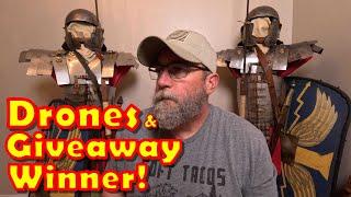 They Don't Want YOU to HEAR THIS! DRONES & Giveaway Winner