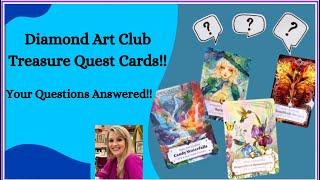 Diamond Art Club Treasure Quest Cards! Your Questions Answered!