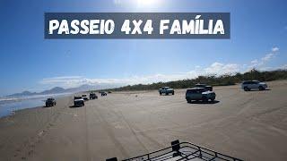 Passeio de FAMÍLIA em 4x4 no Litoral Sul Revela Paisagens Incríveis