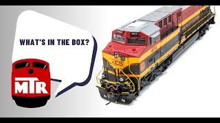 Athearn Genesis HO-scale Kansas City Southern AC4400CW - What's In The Box?