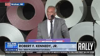 RFK Jr. and PRESIDENT TRUMP DELIVERS REMARKS IN WALKER MICHIGAN 9-27-24