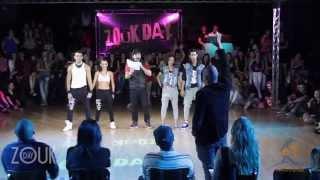 Baila Mundo - Michael e Aline X Yuri e Camila (Batalha Zouk Day)