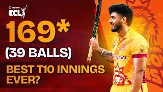 Akash Yadav's 169-Run Masterclass with 24 Huge Sixes | Highest Score | ECL T10