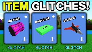 ITEM GLITCHES you MUST SEE!! | Build a boat for Treasure ROBLOX