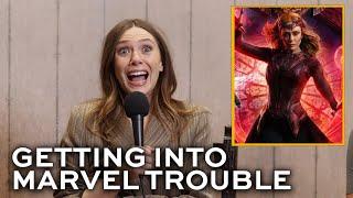 Elizabeth Olsen always says the wrong thing about Marvel