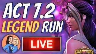 ACT 7.2 LEGEND RUN, LIVE!!! KARATEMIKE415 - MARVEL CONTEST OF CHAMPIONS