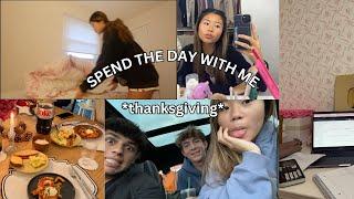 SPEND THE DAY W/ ME | thanksgiving, vlog