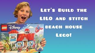 Let’s build the BRAND NEW Lilo and Stitch Beach House Lego!