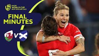 Is this the most DRAMATIC ending ever?  | Wales v Scotland | Rugby World Cup 2021 | Final Minutes