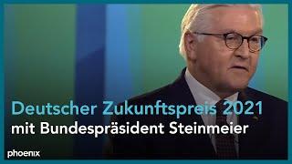 Deutscher Zukunftspreis 2021: Bundespräsident Steinmeier ehrt Wissenschaftler:innen