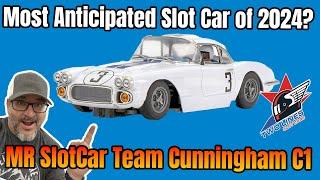 The Most Anticipated Slot Car of 2024? The MR SlotCar Team Cunningham C1 - 1960 Lemans Winner!