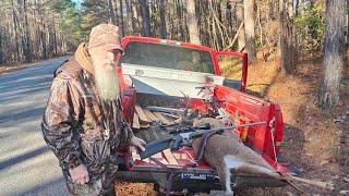 My old man still putting down public land bucks. 8 point 300 mag t/c encore