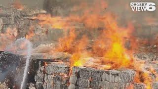 Shreveport’s Pratt Industries paper mill engulfed in flames