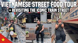 Vietnamese STREET FOOD Tour + Visiting The Famous TRAIN STREET  Ivan de Guzman