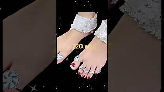 New Design Dulhan Payal Bridal Chandi Payal Design Fancy Wedding Payal #youtubeshorts #jewelley #yt