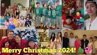 Toni Gonzaga, Kim Chiu, Alex Gonzaga, Sharon Cuneta, Anne Curtis, Vina Morales CHRISTMAS PARTY 2024