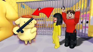 Yuta Dan Mio Lari Dari Kejaran Penjara Pompompurin || ROBLOX