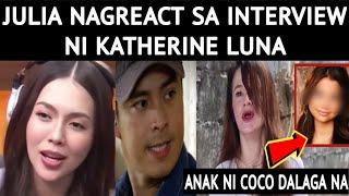 Julia Montes Nagreact Sa Interview Ni Katherine Luna tungkol Kay Coco Martin