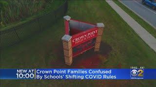 Crown Point Families Confused By Schools' Shifting COVID Rules
