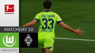 VfL Wolfsburg - Borussia M'gladbach 2-2 | Highlights | Matchday 10 – Bundesliga 2022/23