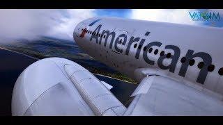 P3Dv4 | VATSIM | AAL3101 | PMDG B772 | KJFK  SAEZ | Youtube livestream