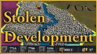 EU4 But Odoyev Stole All The Development! - AI Only Timelapse