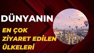 Dünyanın En Çok Ziyaret Edilen Ülkeleri//The Most Visited Countries