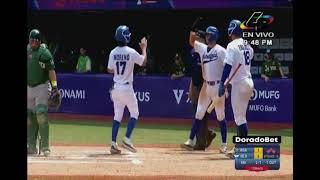 8-1, Nicaragua  se lleva la victoria sobre Sudáfrica  en la    Copa Mundial de Béisbol Sub-23.