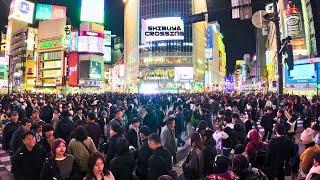 𝟜𝕂 Year-End Party Season!! Super Busy Shibuya Crossing & Hachiko Square in 𝕊𝕙𝕚𝕓𝕦𝕪𝕒 𝕋𝕠𝕜𝕪𝕠 𝕁𝕒𝕡𝕒𝕟 2024